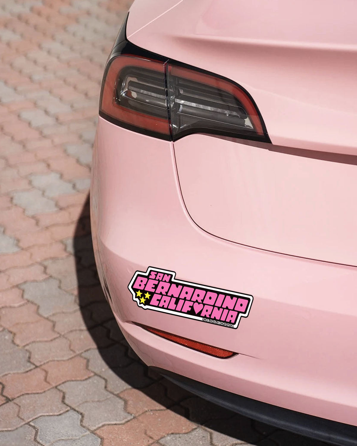 laminated bumper sticker pack